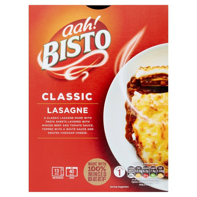 Bisto Classic Lasagne 375g (FROZEN)