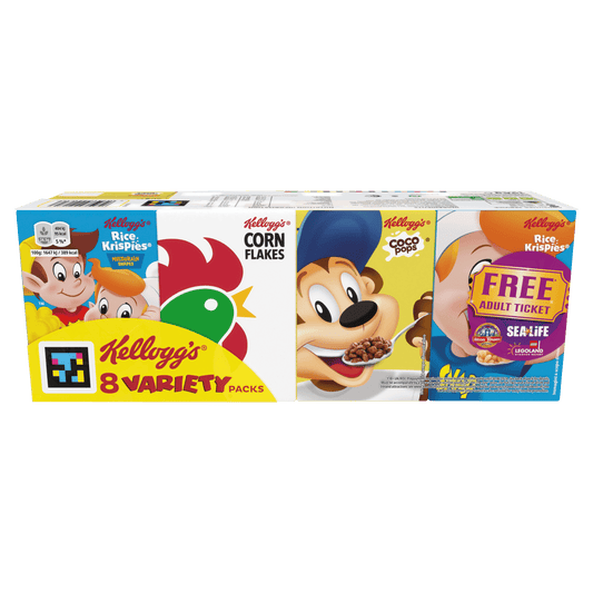 Kelloggs Variety 8 Pack (CEREAL)