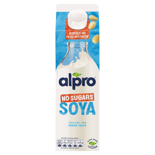 Alpro Soya Sugarfree Milk 1L (ESSENTIALS)