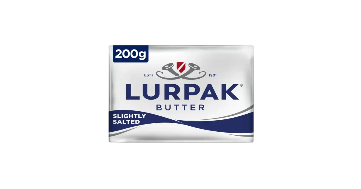 Lurpak Slightly Salted Block 200g (CHILLED)