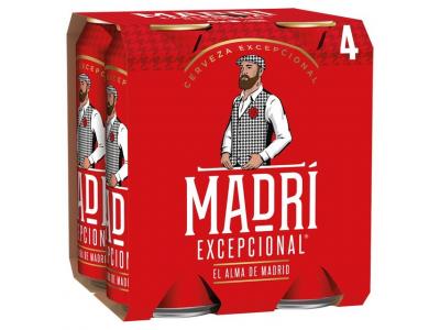 Madri Excepcional 4x440ml (ALCOHOL)