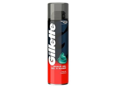 Gillette Shave Gel Regular 200ml (HOUSEHOLD)