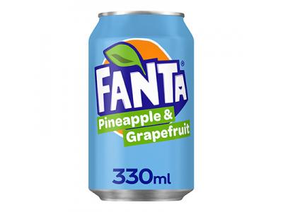 Fanta Pineapple & Grapefruit 330ml (DRINKS)