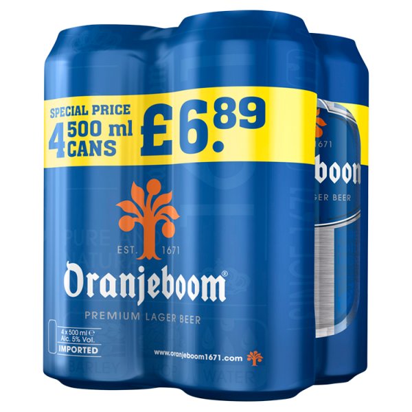 Oranjeboom Blue 4x500ml (ALCOHOL)