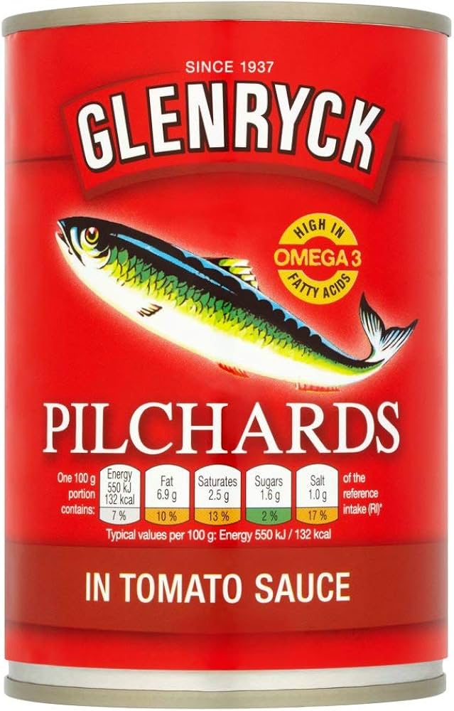 Glenryck Pilchards in Tomato Sauce 400g (GROCERY)