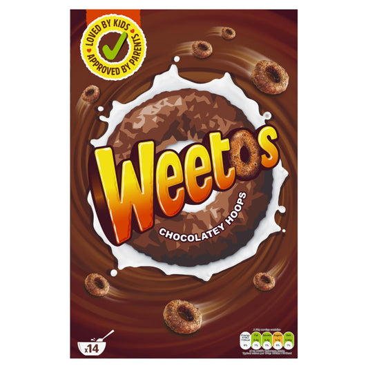 Weetos Chocolately Hoops 420g (CEREAL)