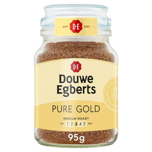 Douwe Egberts Pure Gold Medium Roast Coffee 95g (BEVERAGES)