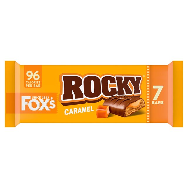 Foxs Rocky Caramel 7 Pack (BISCUITS)