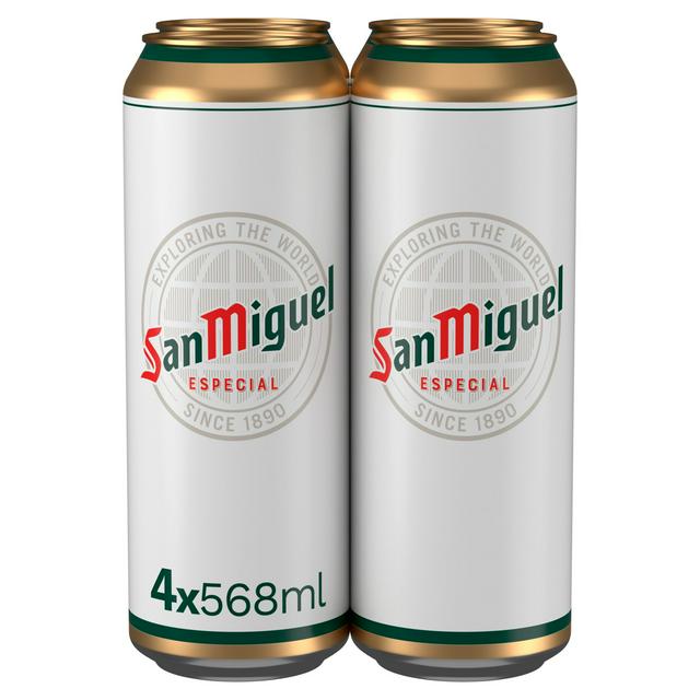 San Miguel 4x568ml (ALCOHOL)