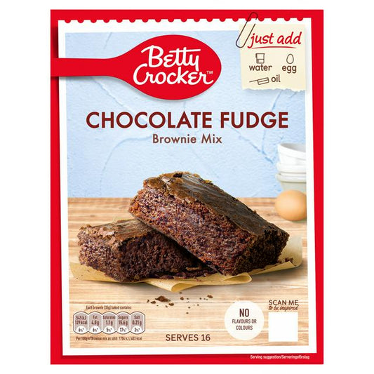 Betty Crocker Chocolate Fudge Brownie Mix 415g (GROCERY)