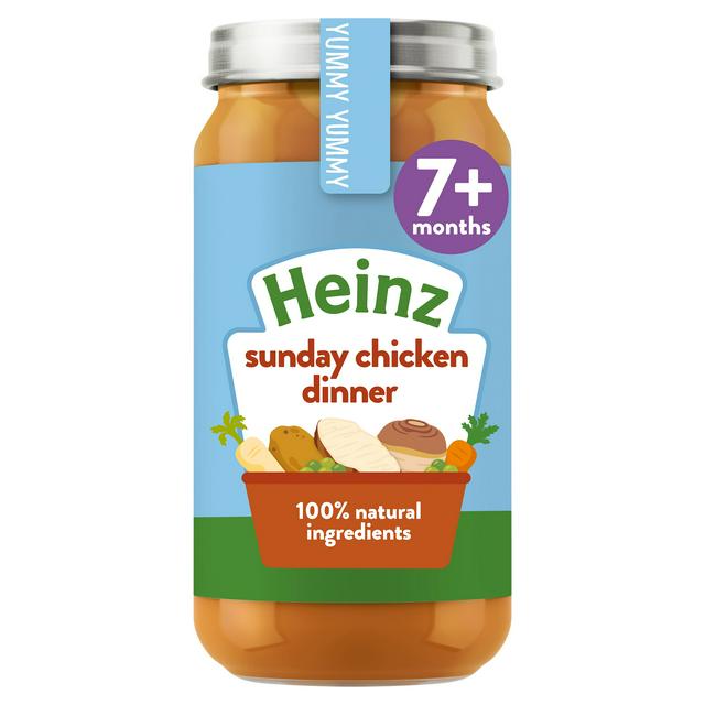 Heinz By Nature Sunday Chicken Dinner 7+Months 200g (CHILDCARE)