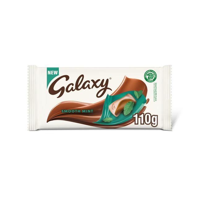 Galaxy Smooth Mint Block 110g (CONFECTIONERY)