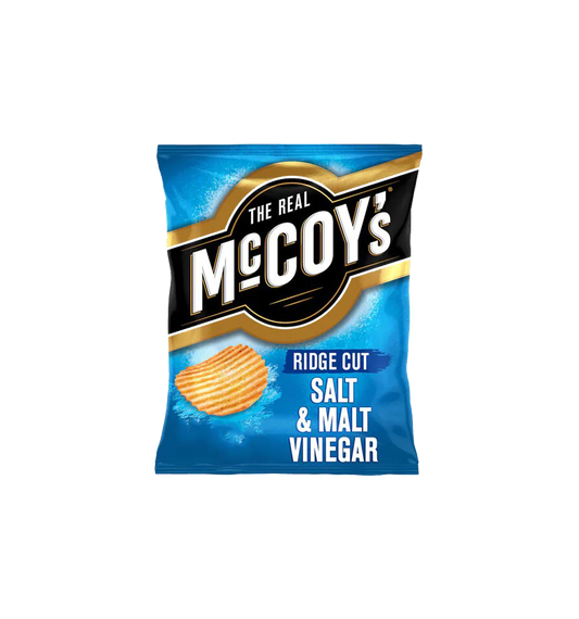 McCoys Ridge Cut Salt & Malt Vinegar 65g (CRISPS)