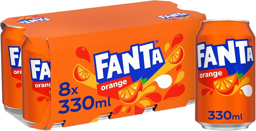 Fanta Orange 8x330ml (MULTIPACK)