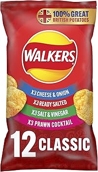 Walkers Classic Variety 12 Pack (MULTIPACK)