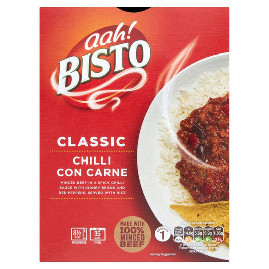 Bisto Classic Chilli Con Carne 375g (FROZEN)