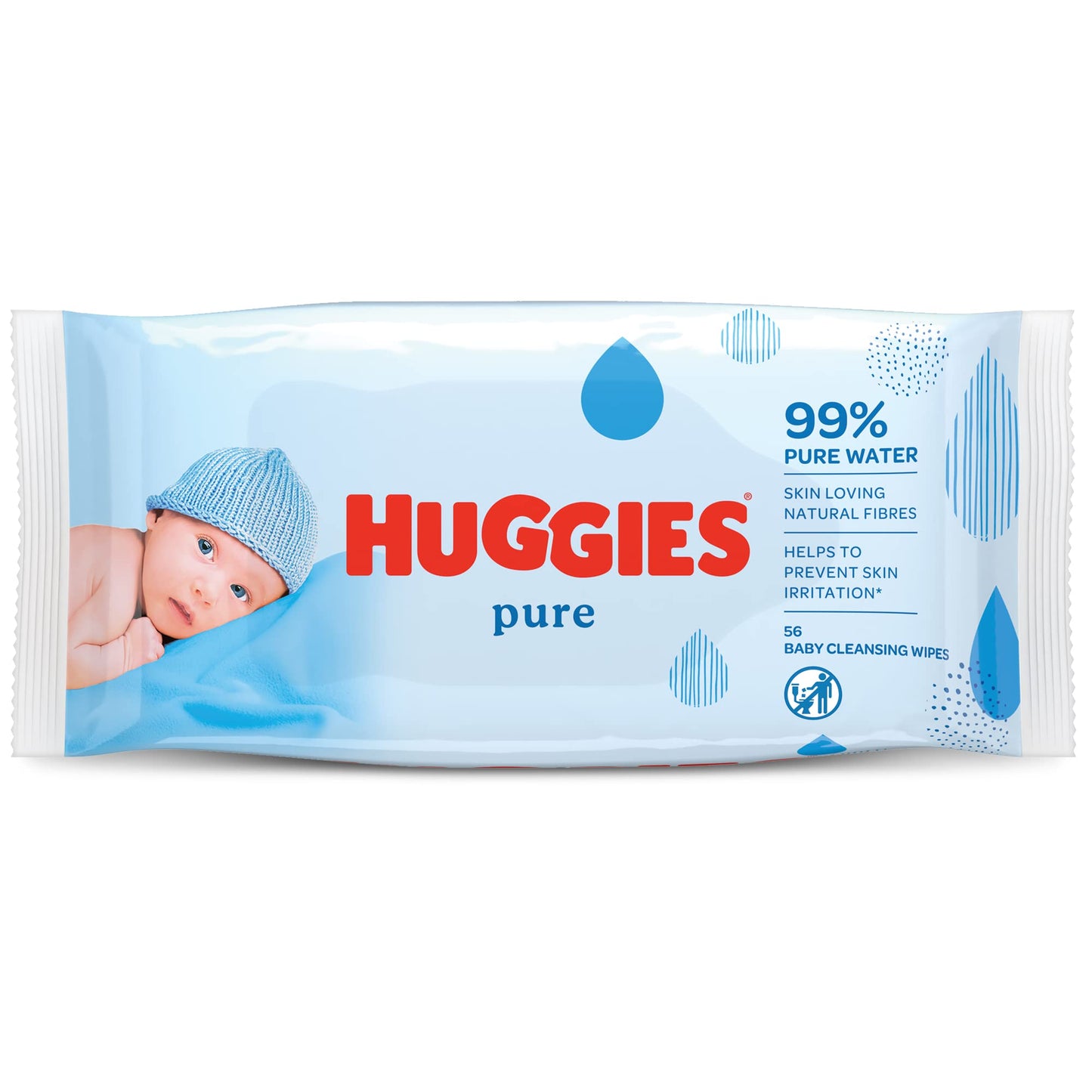 Huggies Pure 56 Baby Wipes (CHILDCARE)