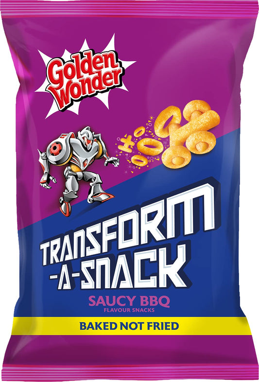 Golden Wonder Transform a Snack Saucy BBQ 56g (CRISPS)