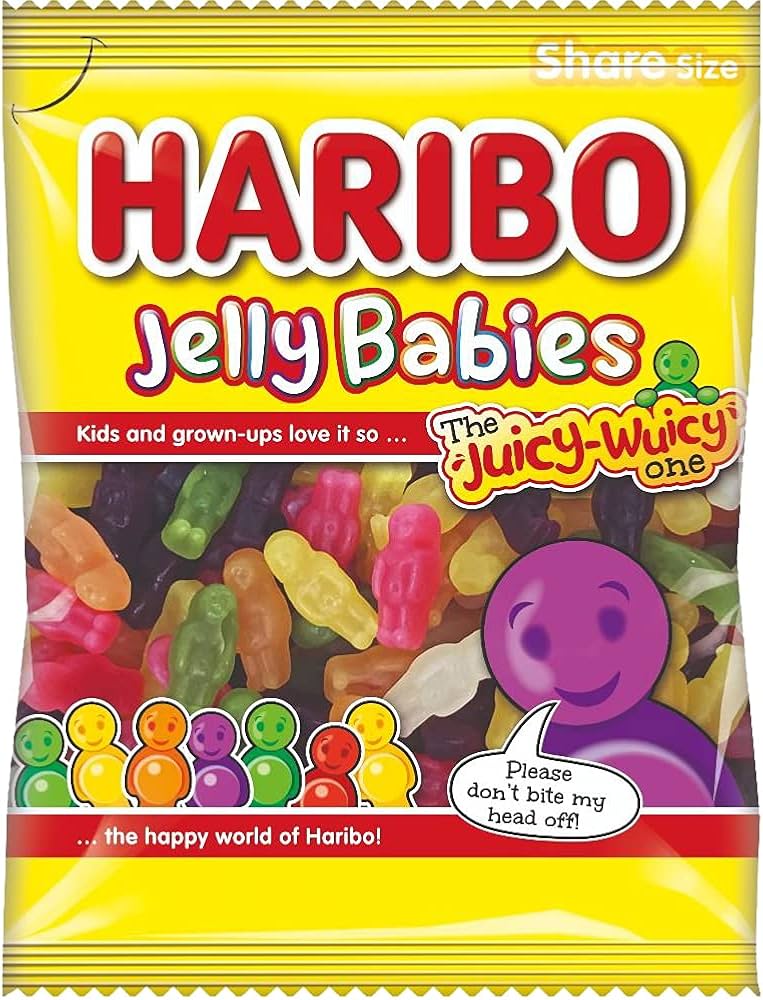 Haribo Jelly Babies 140g (SHAREBAG)