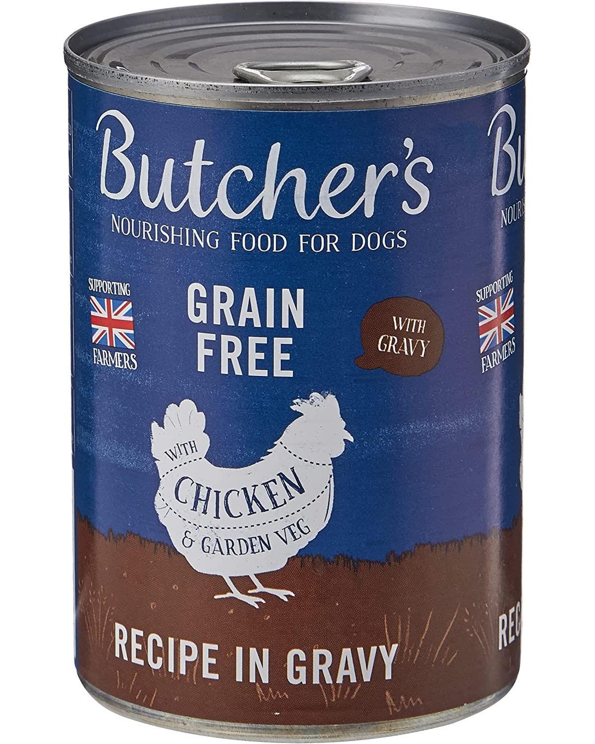 Butchers Chicken & Garden Veg With Gravy 400g (DOG FOOD)