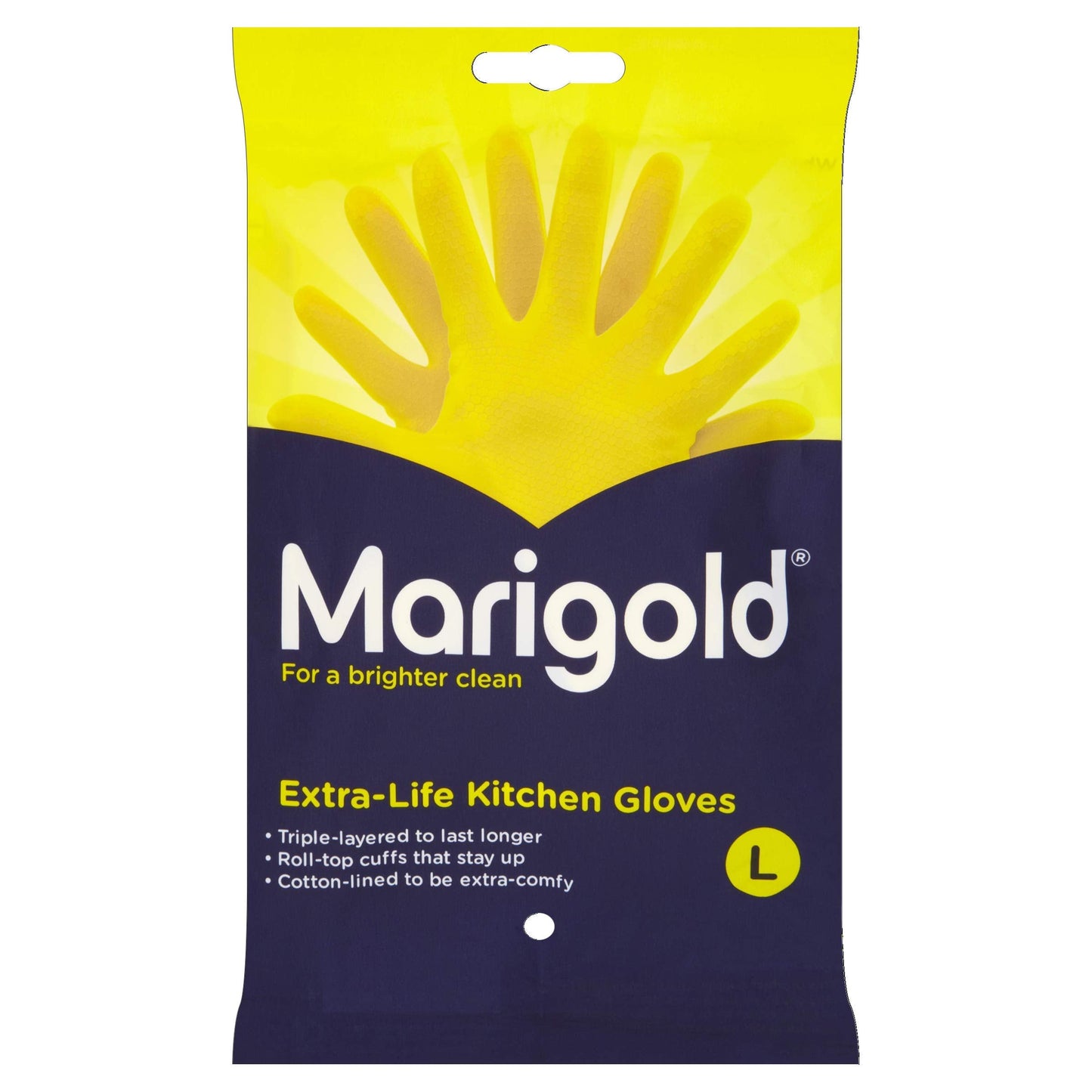 Marigold Gloves Large Size (HOUSEHOLD)