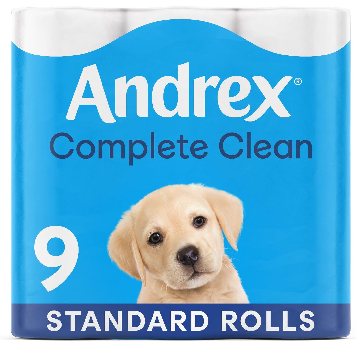 Andrex Complete Clean 9 Toilet Rolls (HOUSEHOLD)