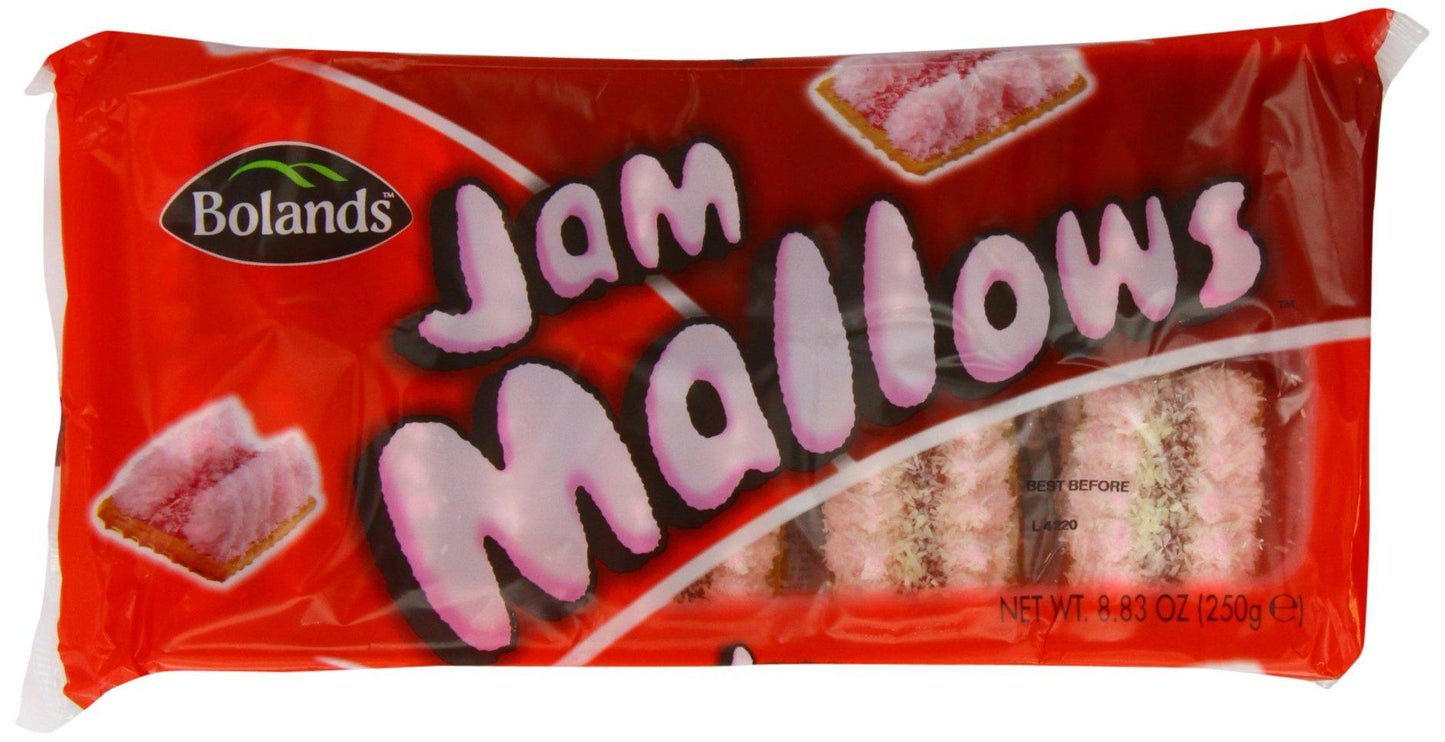 Bolands Jam Mallows 250g (CAKES)