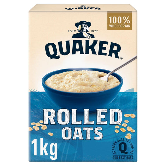 Quaker Rolled Oats Wholegrain 1kg (CEREAL)