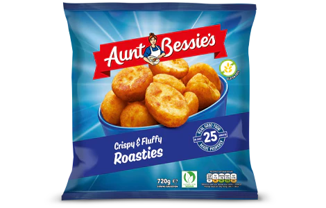 Aunt Bessies Crispy & Fluffy Roasties 720g (FROZEN)