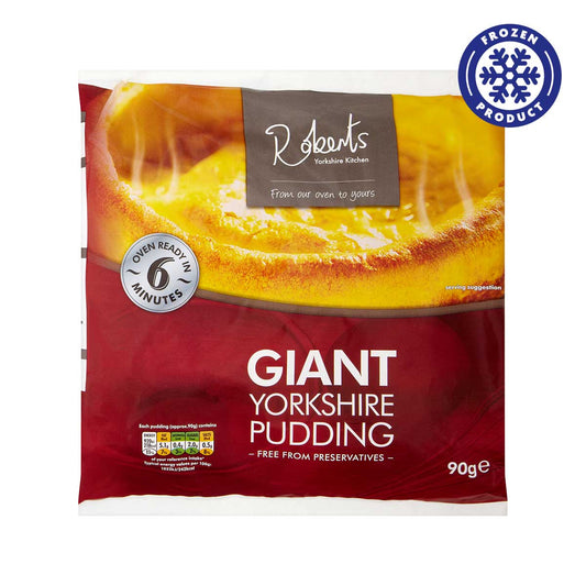 Roberts Giant Golden Yorkshire Pudding 90g (FROZEN)