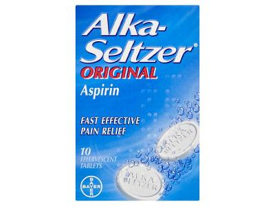 Alka-Seltzer Aspirin 10 Tablets (MEDICINE)