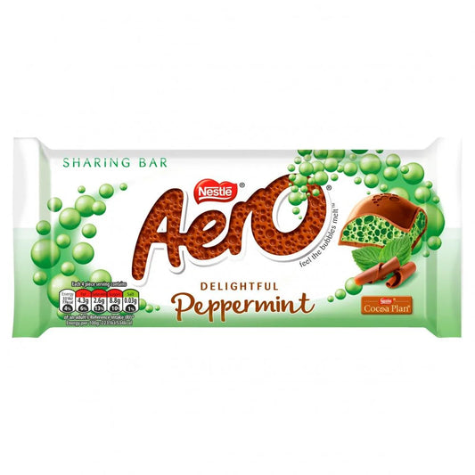 Nestle Aero Peppermint Block 90g (CONFECTIONERY)