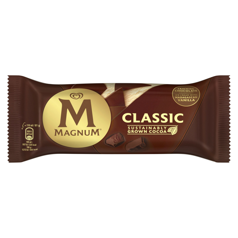 Magnum Classic Ice Cream 110ml (FROZEN)