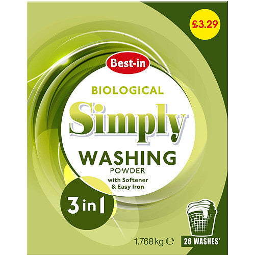 Best-In Simply Bio Detergent 1.768kg (HOUSEHOLD)