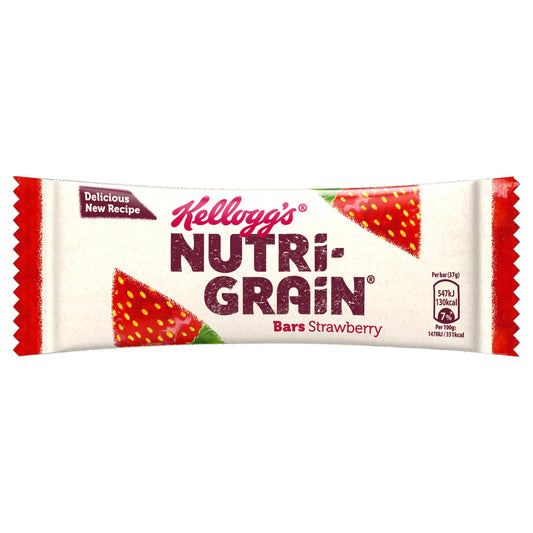 Kelloggs Nutri Grain Strawberry 37g (CEREAL BAR)