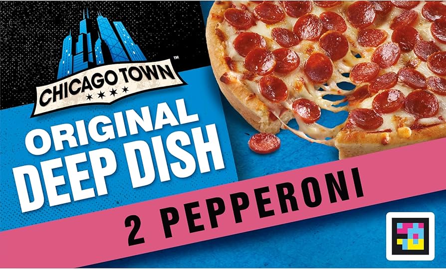 Chicago Town 2 Pepperoni Pizza 310g (FROZEN)