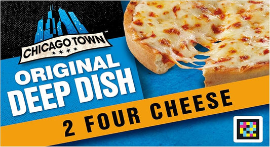 Chicago Town 2 Four Cheese Pizza 310g (FROZEN)