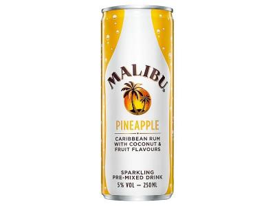 Malibu Pineapple Can 250ml (ALCOHOL)