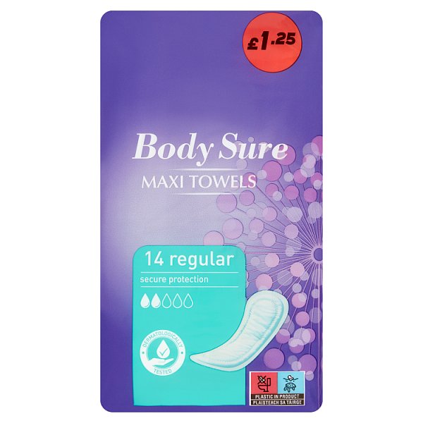 Body Sure Ultra Towels 14 Regular Size 3 (SANITARY)