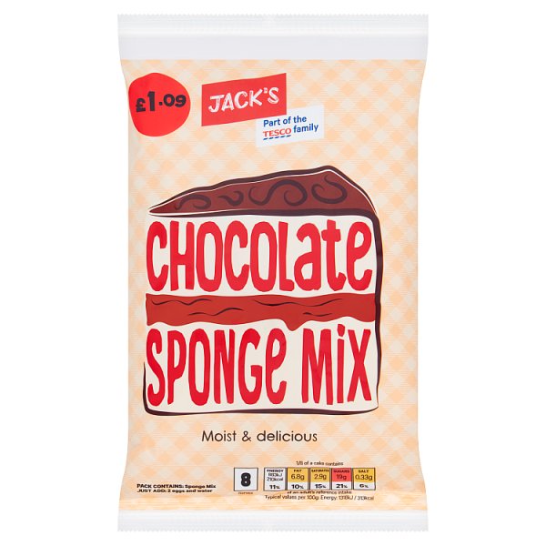 Jacks Chocolate Sponge Mix 400g (GROCERY)