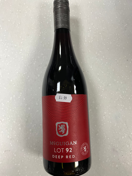 McGUIGAN DEEP RED75CL(RedWINE)