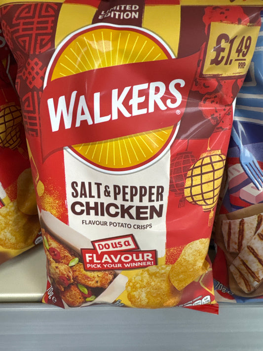 WALKER SALT& PEPPER CHICKEN (CRISPS)