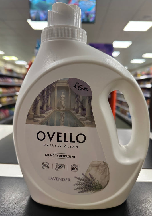 Ovello BIO Laundry Detergent LAVENDER 60 Wash (HOUSEHOLD)