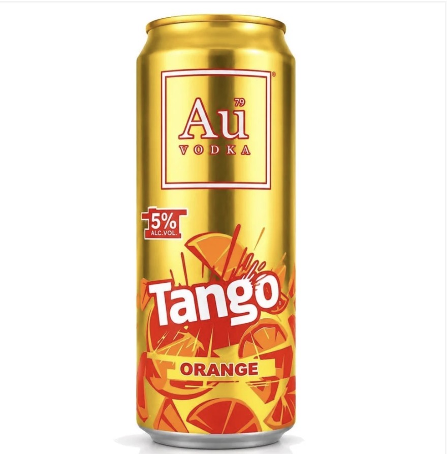 AU Vodka Tango Orange 330ml