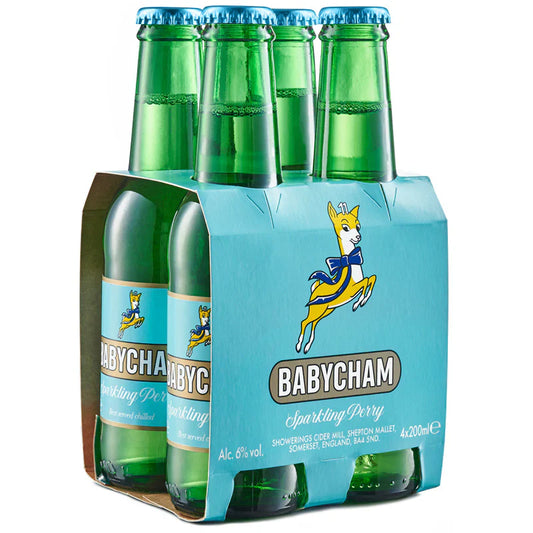 Babycham Sparkling Perry 4x200ml (ALCOHOL)