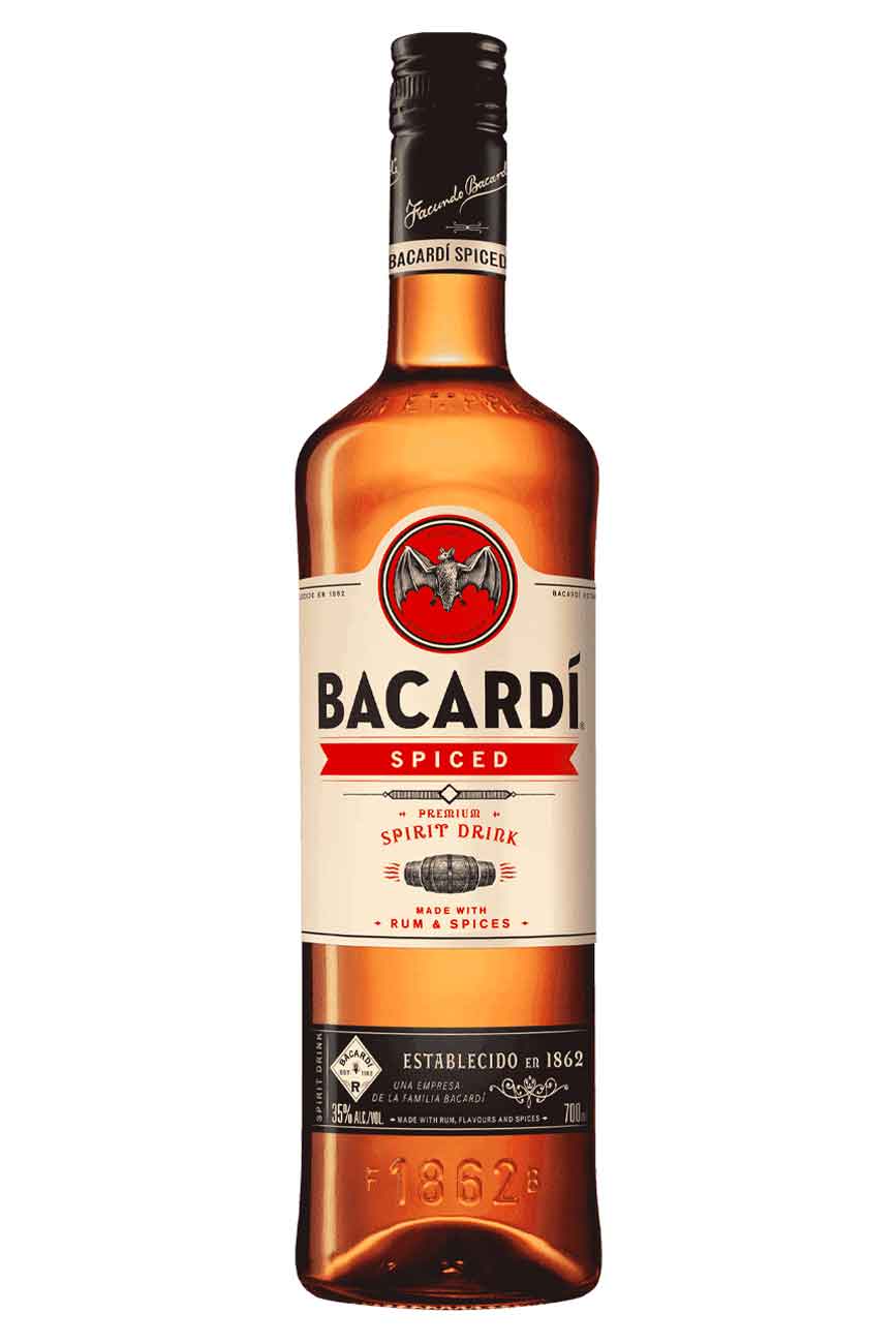 Bacardi Spiced Rum 70cl (ALCOHOL)