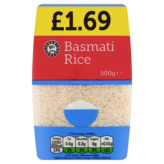 Euro Shopper Basmati Rice 500g (GROCERY)