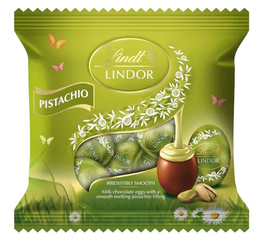 Lindtt Lindor Pistachio Mini Egg 80g (CONFECTIONERY)