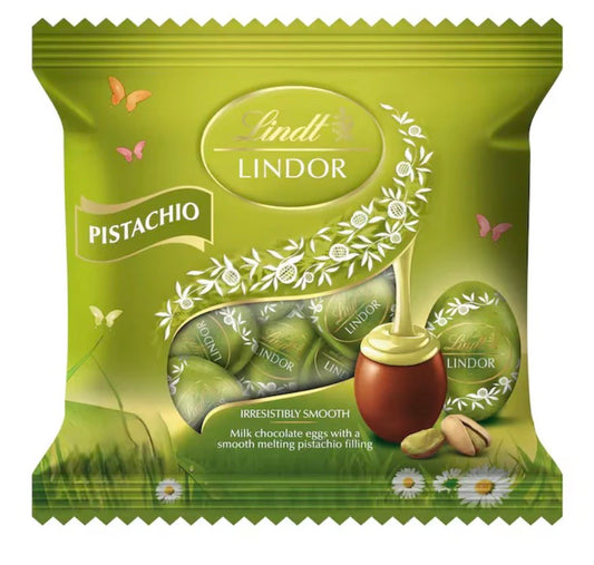 Lindtt Lindor Pistachio Mini Egg 80g (CONFECTIONERY)