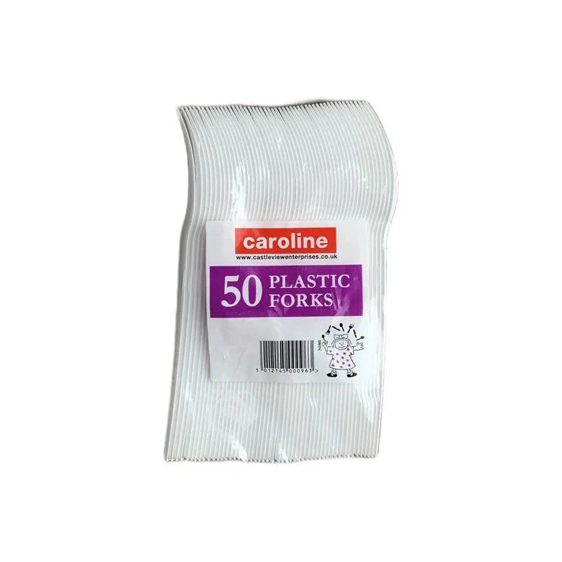 50 Plastic Forks (HOUSEHOLD)